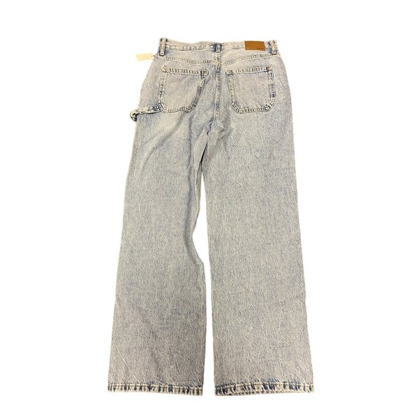 Aeropostale Light Wash Wide Leg Jeans - Picture 1 of 15